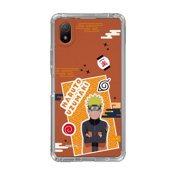 スリムプロテクションケース［ NARUTO -ナルト- 疾風伝 - ステッカー - うずまきナルト ］