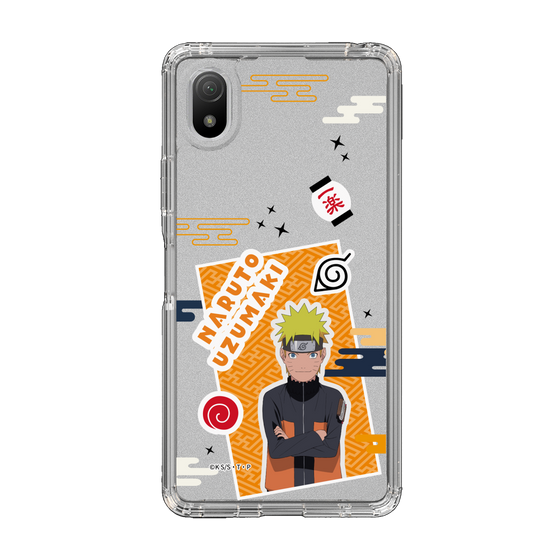 スリムプロテクションケース［ NARUTO -ナルト- 疾風伝 - ステッカー - うずまきナルト ］