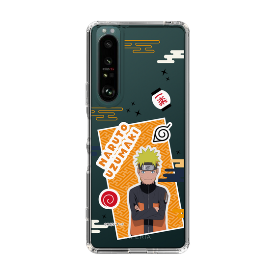 スリムプロテクションケース［ NARUTO -ナルト- 疾風伝 - ステッカー - うずまきナルト ］