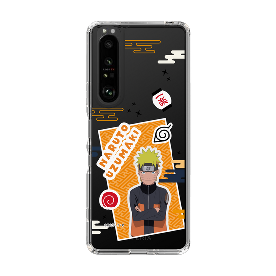 スリムプロテクションケース［ NARUTO -ナルト- 疾風伝 - ステッカー - うずまきナルト ］