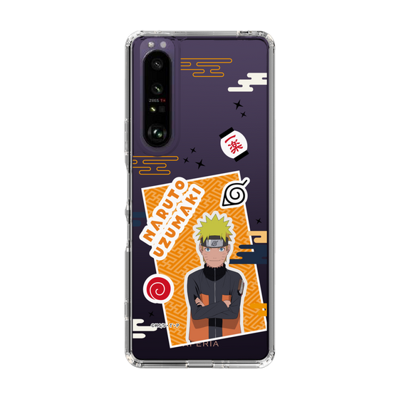 スリムプロテクションケース［ NARUTO -ナルト- 疾風伝 - ステッカー - うずまきナルト ］