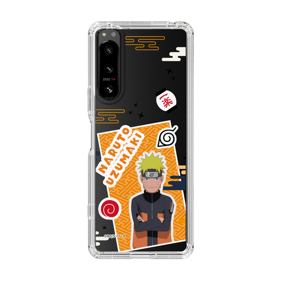 スリムプロテクションケース［ NARUTO -ナルト- 疾風伝 - ステッカー - うずまきナルト ］