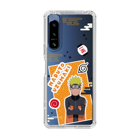 スリムプロテクションケース［ NARUTO -ナルト- 疾風伝 - ステッカー - うずまきナルト ］