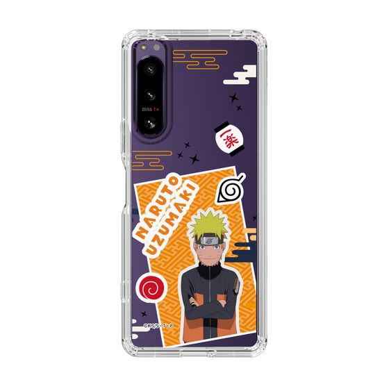 スリムプロテクションケース［ NARUTO -ナルト- 疾風伝 - ステッカー - うずまきナルト ］