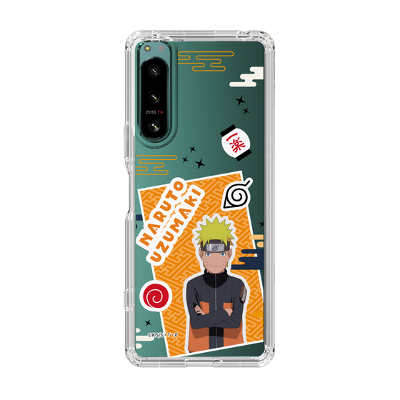 スリムプロテクションケース［ NARUTO -ナルト- 疾風伝 - ステッカー - うずまきナルト ］