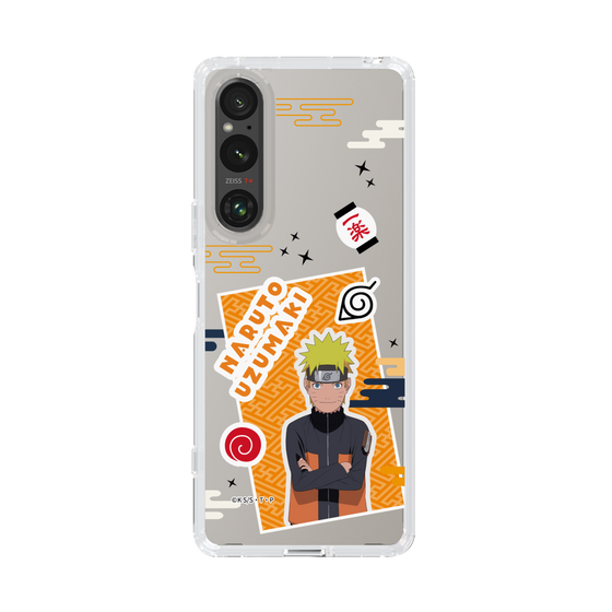 スリムプロテクションケース［ NARUTO -ナルト- 疾風伝 - ステッカー - うずまきナルト ］