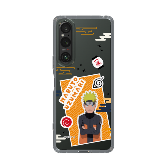 スリムプロテクションケース［ NARUTO -ナルト- 疾風伝 - ステッカー - うずまきナルト ］