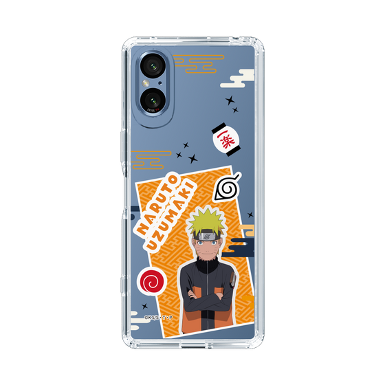 スリムプロテクションケース［ NARUTO -ナルト- 疾風伝 - ステッカー - うずまきナルト ］