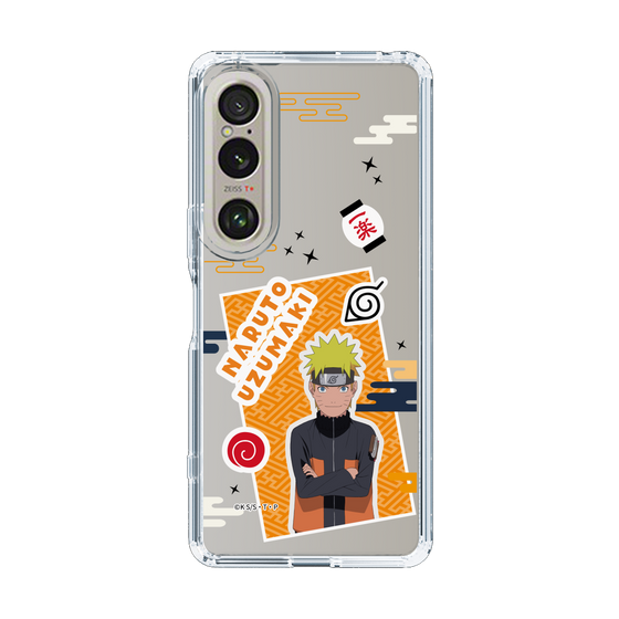 スリムプロテクションケース［ NARUTO -ナルト- 疾風伝 - ステッカー - うずまきナルト ］
