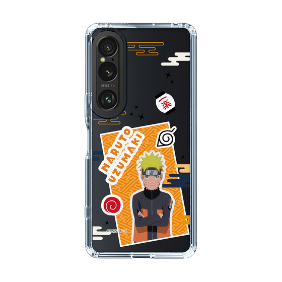 スリムプロテクションケース［ NARUTO -ナルト- 疾風伝 - ステッカー - うずまきナルト ］