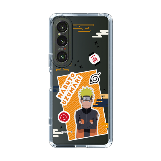 スリムプロテクションケース［ NARUTO -ナルト- 疾風伝 - ステッカー - うずまきナルト ］