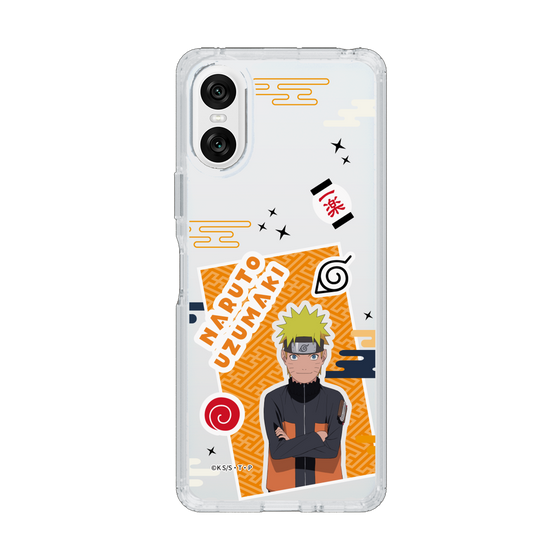 スリムプロテクションケース［ NARUTO -ナルト- 疾風伝 - ステッカー - うずまきナルト ］