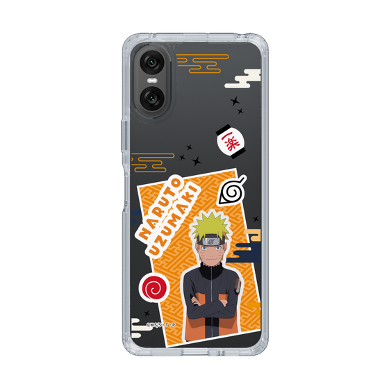 スリムプロテクションケース［ NARUTO -ナルト- 疾風伝 - ステッカー - うずまきナルト ］