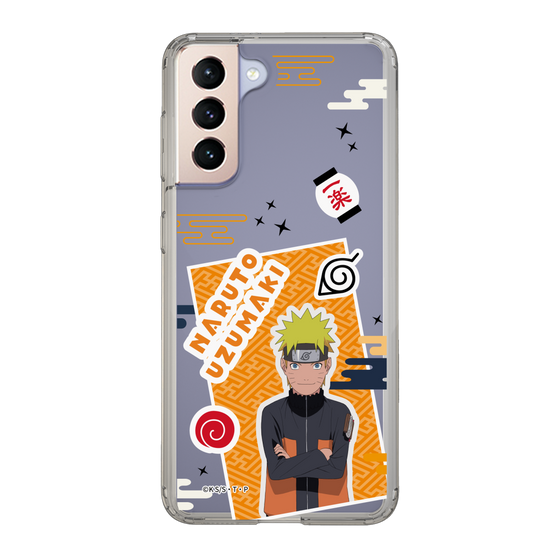 スリムプロテクションケース［ NARUTO -ナルト- 疾風伝 - ステッカー - うずまきナルト ］