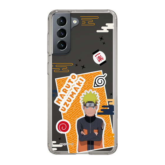 スリムプロテクションケース［ NARUTO -ナルト- 疾風伝 - ステッカー - うずまきナルト ］