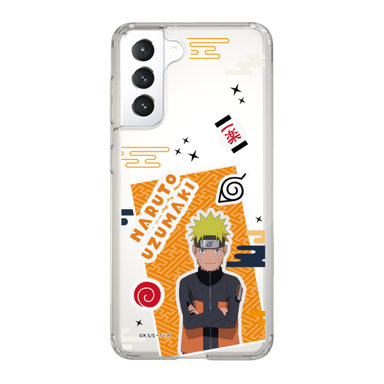 スリムプロテクションケース［ NARUTO -ナルト- 疾風伝 - ステッカー - うずまきナルト ］