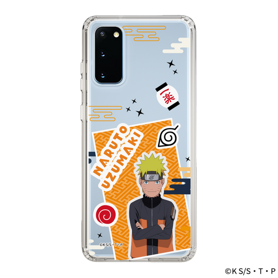 スリムプロテクションケース［ NARUTO-ナルト- 疾風伝 - ステッカー - うずまきナルト ］