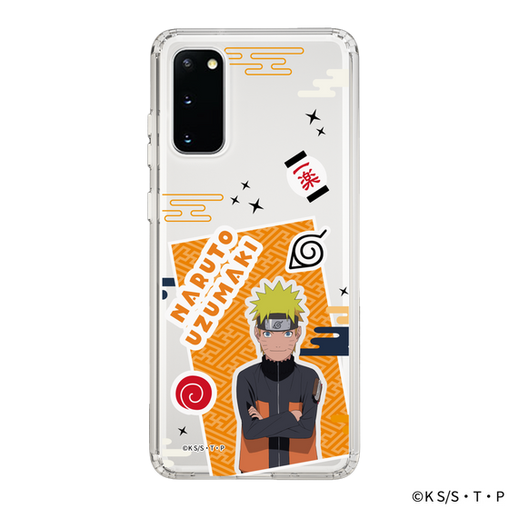 スリムプロテクションケース［ NARUTO -ナルト- 疾風伝 - ステッカー - うずまきナルト ］