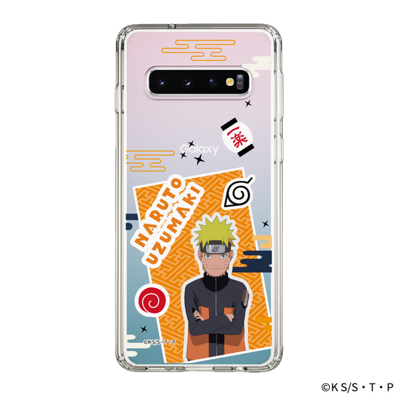 スリムプロテクションケース［ NARUTO-ナルト- 疾風伝 - ステッカー - うずまきナルト ］