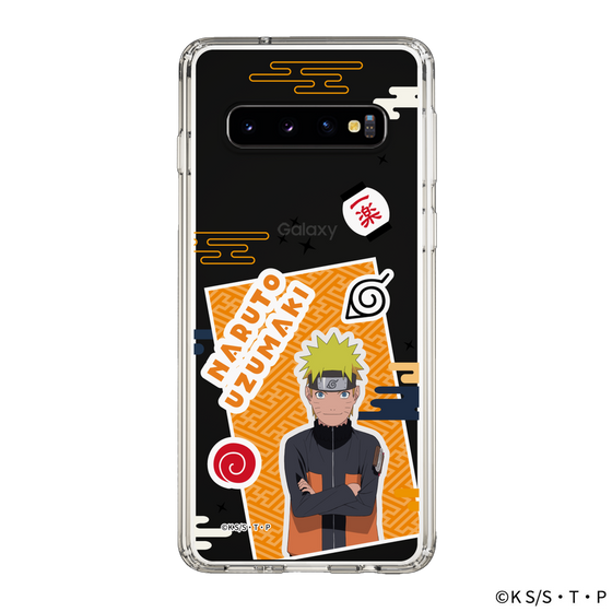 スリムプロテクションケース［ NARUTO -ナルト- 疾風伝 - ステッカー - うずまきナルト ］