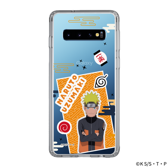 スリムプロテクションケース［ NARUTO -ナルト- 疾風伝 - ステッカー - うずまきナルト ］