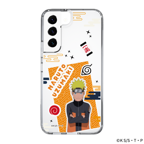 スリムプロテクションケース［ NARUTO-ナルト- 疾風伝 - ステッカー - うずまきナルト ］