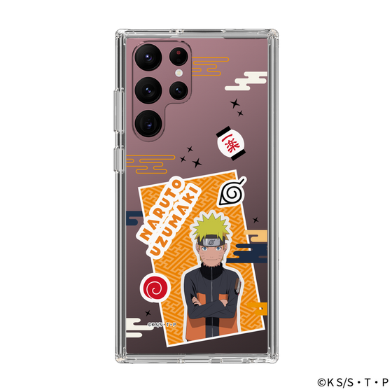 スリムプロテクションケース［ NARUTO-ナルト- 疾風伝 - ステッカー - うずまきナルト ］