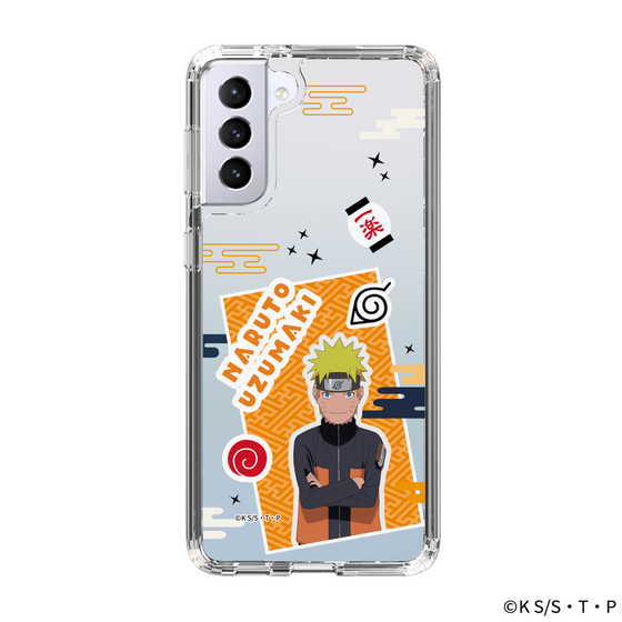 スリムプロテクションケース［ NARUTO-ナルト- 疾風伝 - ステッカー - うずまきナルト ］