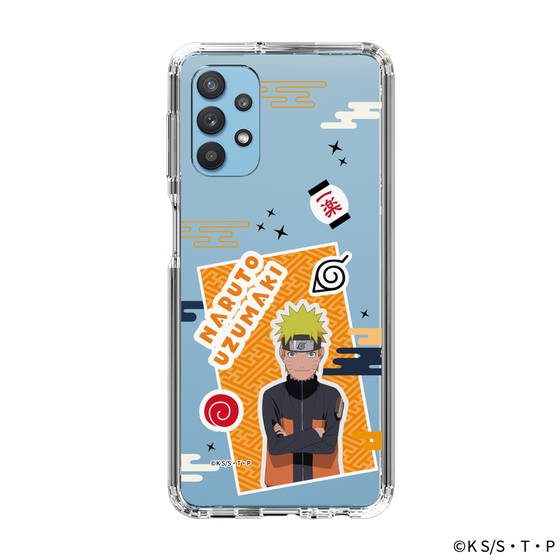 スリムプロテクションケース［ NARUTO-ナルト- 疾風伝 - ステッカー - うずまきナルト ］