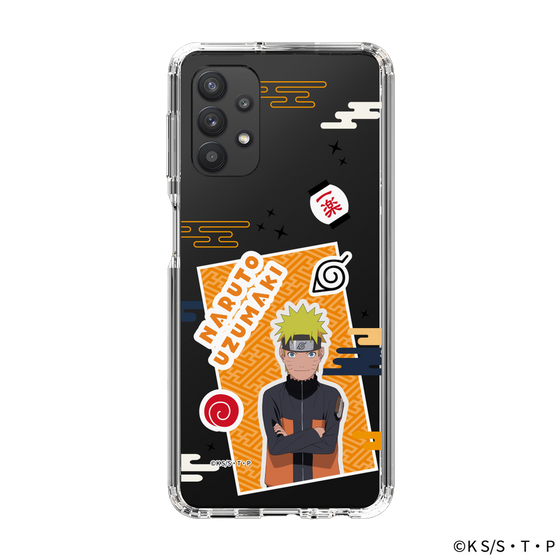 スリムプロテクションケース［ NARUTO -ナルト- 疾風伝 - ステッカー - うずまきナルト ］