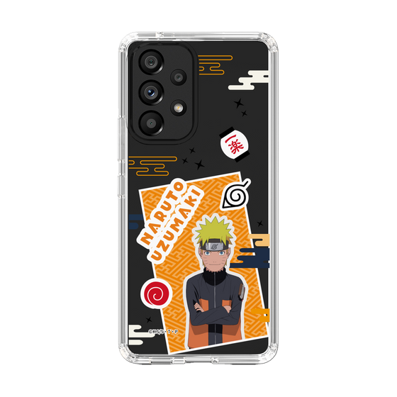 スリムプロテクションケース［ NARUTO -ナルト- 疾風伝 - ステッカー - うずまきナルト ］