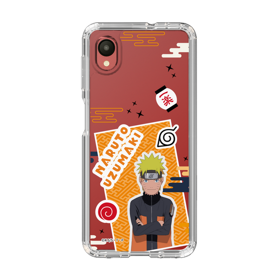 スリムプロテクションケース［ NARUTO -ナルト- 疾風伝 - ステッカー - うずまきナルト ］
