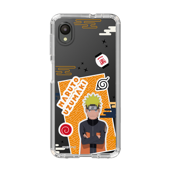 スリムプロテクションケース［ NARUTO -ナルト- 疾風伝 - ステッカー - うずまきナルト ］