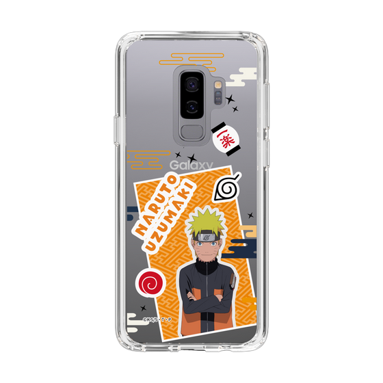 スリムプロテクションケース［ NARUTO -ナルト- 疾風伝 - ステッカー - うずまきナルト ］