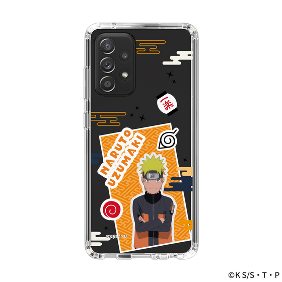 スリムプロテクションケース［ NARUTO -ナルト- 疾風伝 - ステッカー - うずまきナルト ］