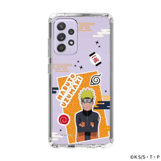 スリムプロテクションケース［ NARUTO -ナルト- 疾風伝 - ステッカー - うずまきナルト ］