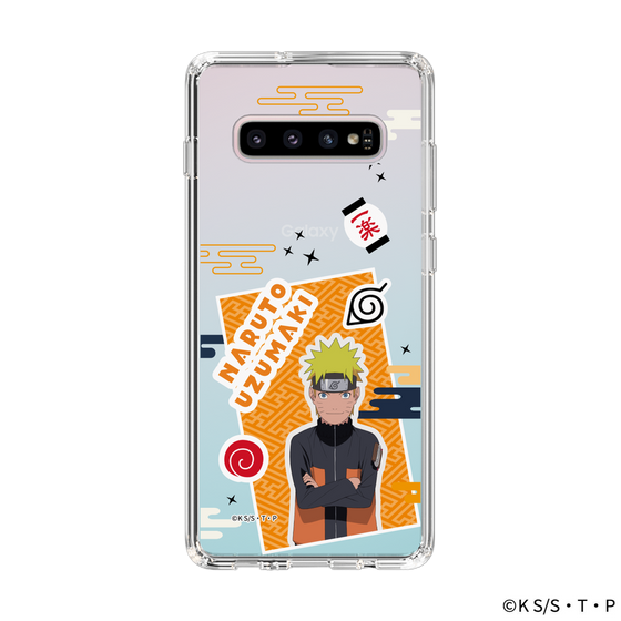 スリムプロテクションケース［ NARUTO-ナルト- 疾風伝 - ステッカー - うずまきナルト ］