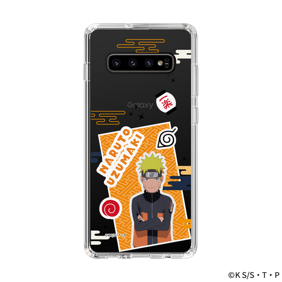 スリムプロテクションケース［ NARUTO -ナルト- 疾風伝 - ステッカー - うずまきナルト ］