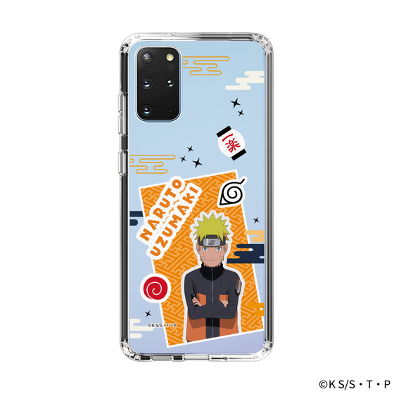 スリムプロテクションケース［ NARUTO-ナルト- 疾風伝 - ステッカー - うずまきナルト ］