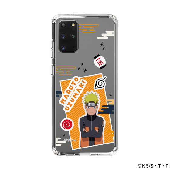 スリムプロテクションケース［ NARUTO -ナルト- 疾風伝 - ステッカー - うずまきナルト ］