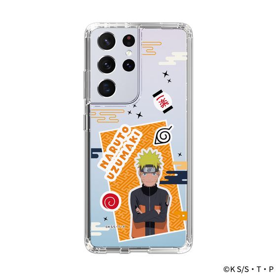 スリムプロテクションケース［ NARUTO-ナルト- 疾風伝 - ステッカー - うずまきナルト ］