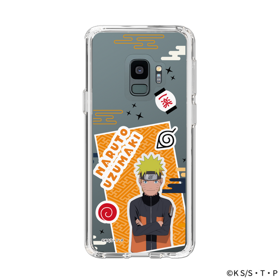 スリムプロテクションケース［ NARUTO-ナルト- 疾風伝 - ステッカー - うずまきナルト ］