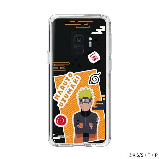 スリムプロテクションケース［ NARUTO -ナルト- 疾風伝 - ステッカー - うずまきナルト ］