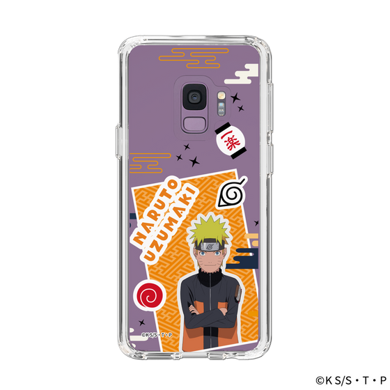 スリムプロテクションケース［ NARUTO -ナルト- 疾風伝 - ステッカー - うずまきナルト ］