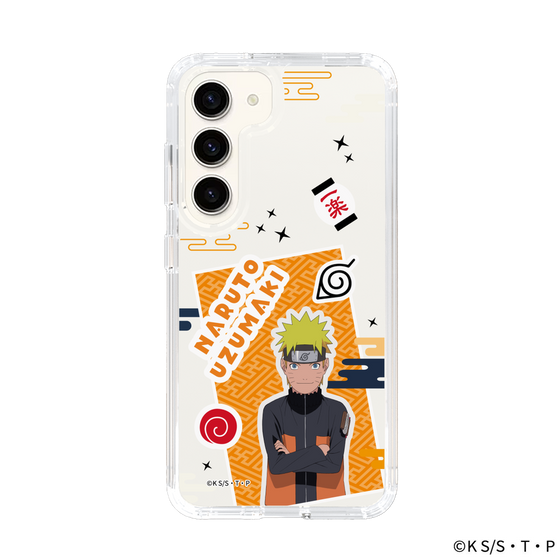 スリムプロテクションケース［ NARUTO-ナルト- 疾風伝 - ステッカー - うずまきナルト ］