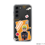 スリムプロテクションケース［ NARUTO -ナルト- 疾風伝 - ステッカー - うずまきナルト ］