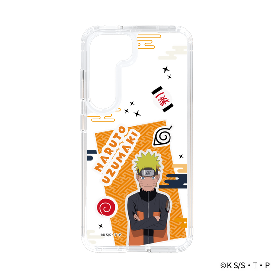 スリムプロテクションケース［ NARUTO -ナルト- 疾風伝 - ステッカー - うずまきナルト ］