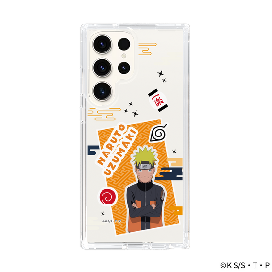 スリムプロテクションケース［ NARUTO-ナルト- 疾風伝 - ステッカー - うずまきナルト ］