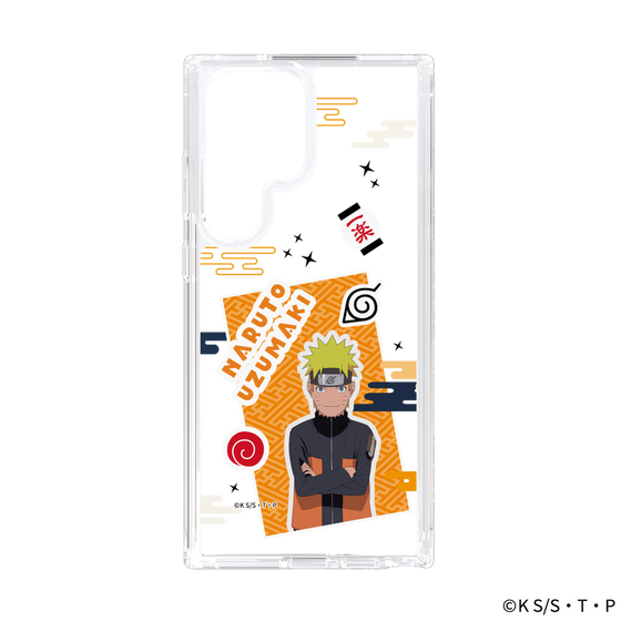 スリムプロテクションケース［ NARUTO -ナルト- 疾風伝 - ステッカー - うずまきナルト ］