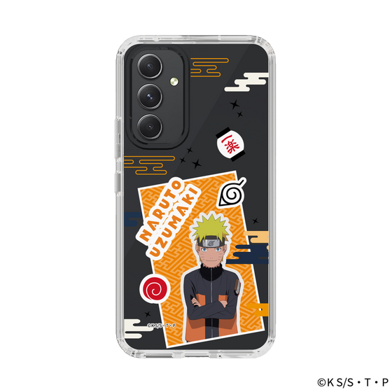 スリムプロテクションケース［ NARUTO -ナルト- 疾風伝 - ステッカー - うずまきナルト ］